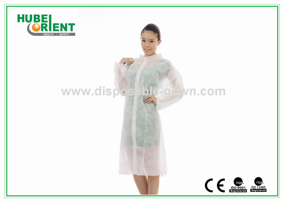 Disposable Nonwoven Visitor Gown Disposable Lab Coat Lab Gown - China ... Disposable Nonwoven Visitor Gown Disposable Lab Coat Lab Gown - China ...
