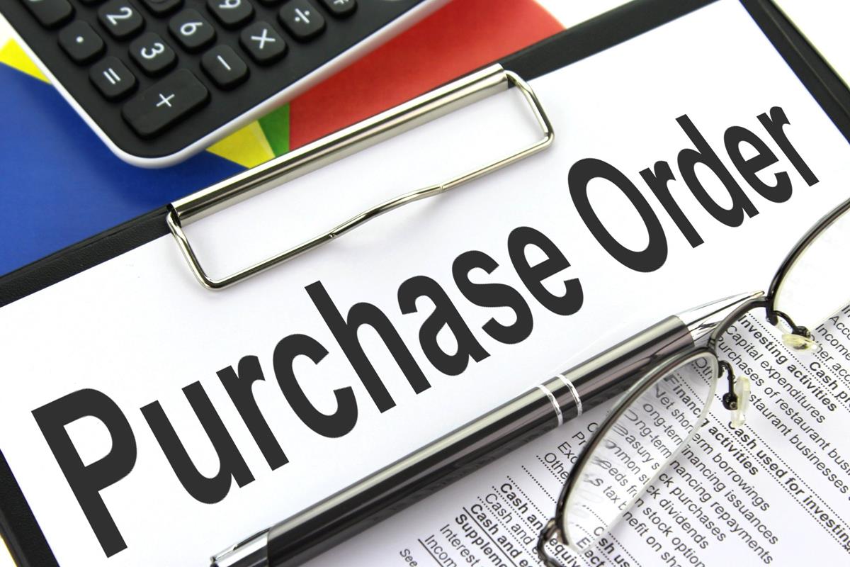 Purchase Order - Clipboard image