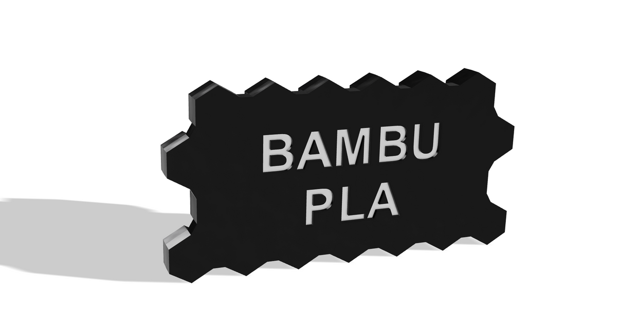 Bambu Lab Reusable Spool Label by Connor Switzer | Download free STL ... Bambu Lab Reusable Spool Label by Connor Switzer | Download free STL ...