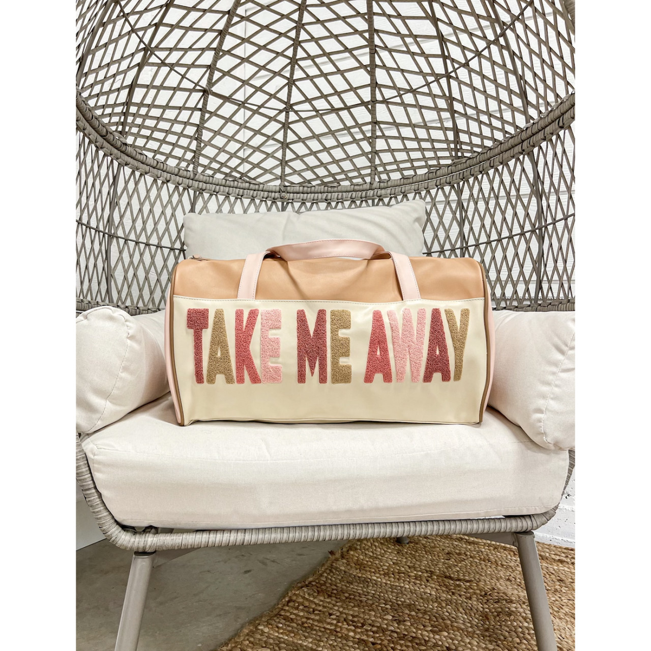 Duffle Bag Weekender - Getaway (Light Tan) – Jadelynn Brooke®