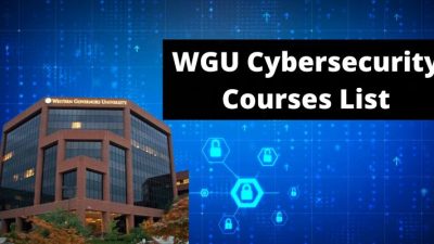 Wgu Cybersecurity Course List Explore Your Future Today