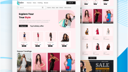 Clothing website design by Ramimur Rahman on Dribbble