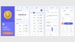 Cryptocurrency Trading App on Behance