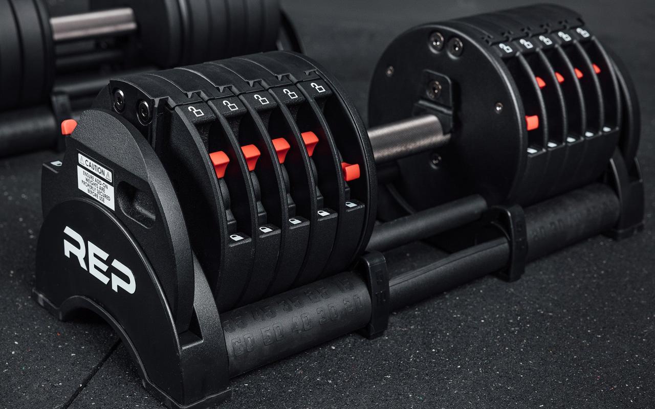 QuickDraw™ | Adjustable Dumbbell | REP Fitness