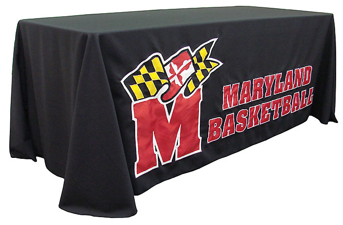 Table cloth with custom logo