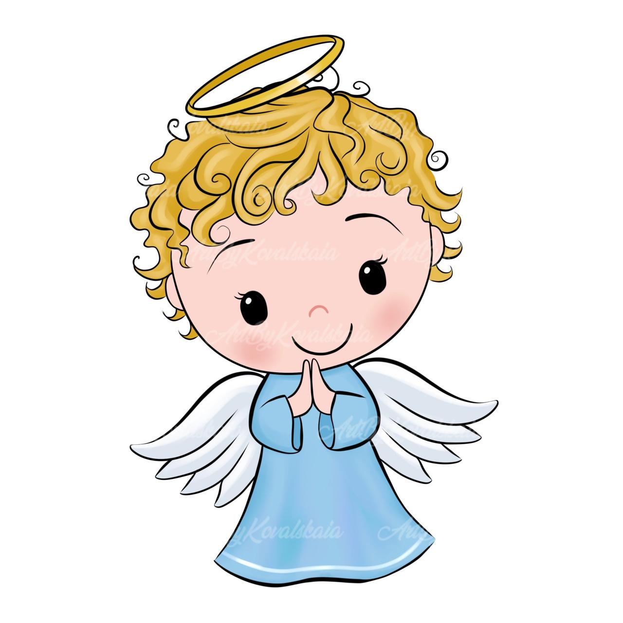 Angel Clipart-cartoon style cute angel