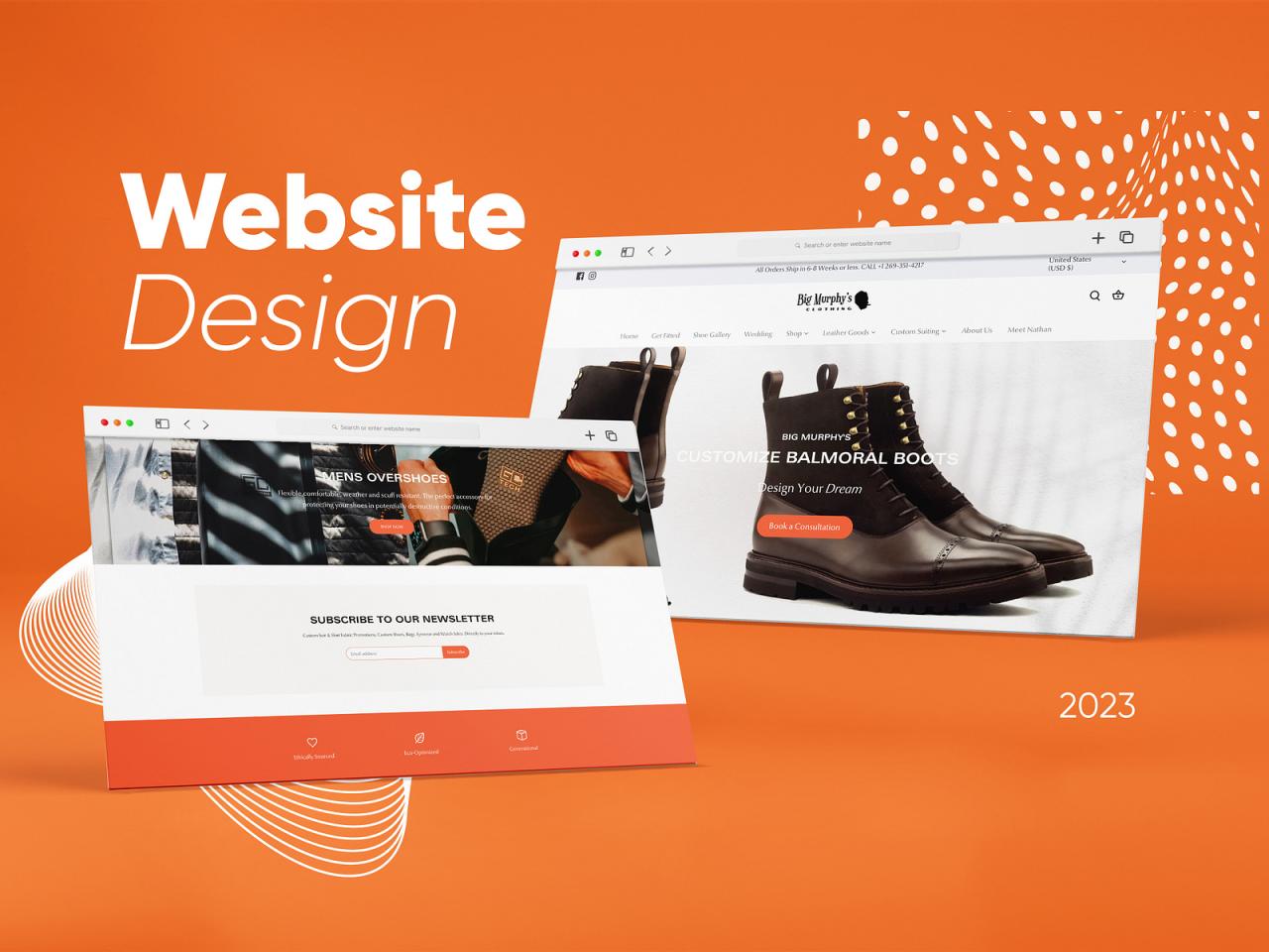 Custom Clothing Website Design by Gizem Gocer on Dribbble